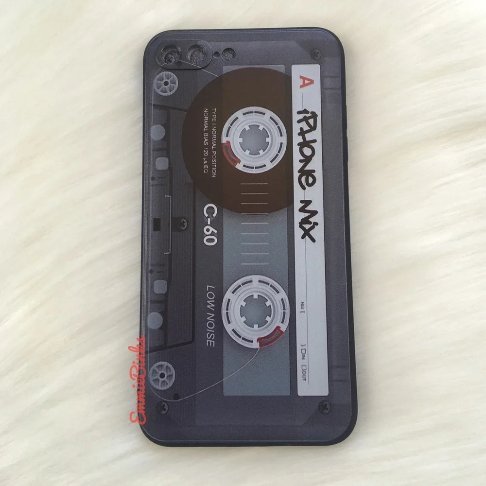 💥3for$28 New Retro Tape Cassette Cellphone Cover IPhone 7P 8P Case
